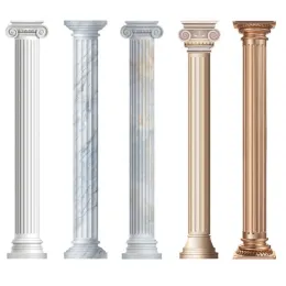 Наклейки 3D Утолщенная настенная наклейка римская колонна Узоры обои с насыщенными водонепроницаемыми дверными рамами наклейка ПВХ декоративная наклейка