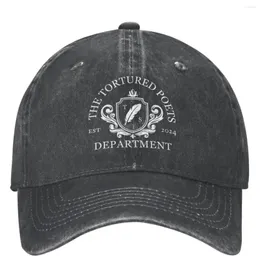 Boll Caps the Tortured Poets Department Swifts Trucker Hat Merchandise Vintage Ejressed Cotton Headwear Unisex