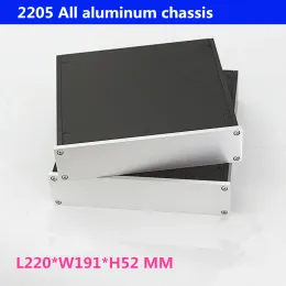 Amplifiers NEW Hot sale 2205 DAC Amplifier Case Aluminum Chassis Power Supply DIY Case Small preamp/amplifier/DAC 220*191*52 MM