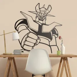 Klistermärken vägg klistermärke Mazinger Z. Klassisk tecknad film för älskare av serien på 80 -talet. Cool Giant Robot Wall Decal Vinyl Sticker A425