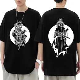 T-shirts masculinos GBRS Avanço de observações de grupo de camisetas masculinas Retro Retro Sketon Gothic Men 100% algodão de camisetas de tamanho grande punk strtwear t240506