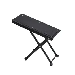 Accessories Guitar Footrest Pedal Support Utility with Adjustable Height NonSlip Pads Guitar Neck Rest Support Foot Stool Accessory