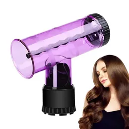 Irons de curling Hair Hair difusor Long Curl Bucket Styling Acessório Mulheres Médias Curler q240506