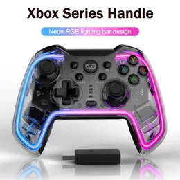 Ontrollers joysticks The Xbox Series 2.4Ghz Wireless Game Board Controller مناسبة لـ Xbox One PC/Team Controllers J240507