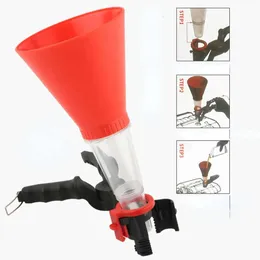 Upgrade New Car Engine Oil Fuel Add Tools Adjustable Gasoline Special Funnel Non-leakage Design Auto Truck Universal Tesle