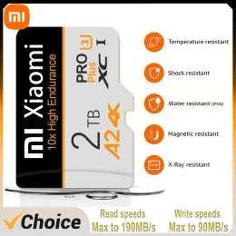 Adapter Xiaomi High Speed ​​Mini SD Memory Card 256 GB Klass 10 Micro TF Flash USB Pen Drive Card 64 GB 128 GB för smarttelefonbordskamera