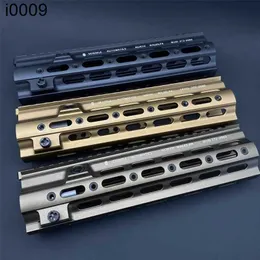 Acessórios originais Tactical 10 polegadas Gel Ball Metal Metal Smr Rail Handleard GE Style para HK416 Slim Free Free Picatinny Mount Suweet Fit M4