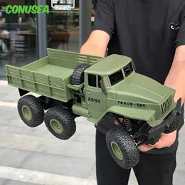 電気/RCカーJJRC 1/18 RC CAR OFF-ROAD 4X4 2.4G RADIO CONTROLED CAR CAR CAR MIRITURY ELECTRIC MAIRTER 10KM/H RC BUGGY CHIDLENS CARS TOYS TOYS T240506