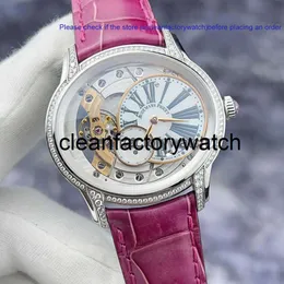 Audemar Watch Apwatch Audemar Pigeut Piquet Lüks Moda Apsf Royals Oaks Bilek saati Audemarrsp Millennium Serisi 77247BC Orijinal Diamond Hollow Dial Small Th