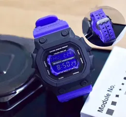 Высококачественные спортивные роскошные часы Auto Light Led Watch Gx56 Водонепроницаемый хронограф Солнечный энергия резиновый ремешок оригинальный Box1023280