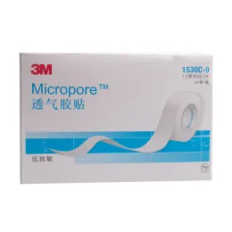 Rzęsy 3M Micropore Paper Tape do przedłużenia rzęs 15300 24rolls / pudełko