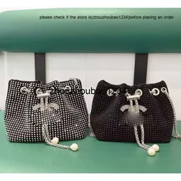 CF CC CHANEI BAG Diamond Full Bucket Tote Påsar Hangbag For Women Chain Bagss Shoulder Bag Tassel Pendant Decoration 15.5x15.5x9cm