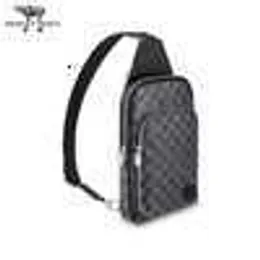 Motorcycle Bags Men's Bag Logo Personality Pattern AVENUE Shoulder Bag Business Casual N45302