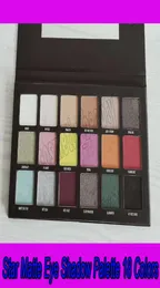 Nyaste stjärna ögonskuggor makeup konspiration ögonskugga palett 18 färger pigment skimmer matt ögonskugga palettes9448467