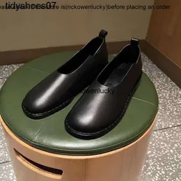 le scarpe da design in pelle scarpe lefu in pelle 2022 Nuovo Muller francese Slip sulla suola piatta in pelle comoda scarpe single donne GWX6 1H3J