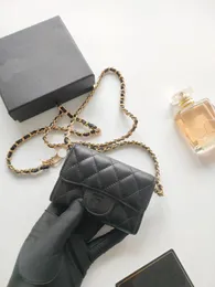 2024 Neue Luxurys Designer Brieftaschen Geldbörsen Mode Kurzzippy Brieftasche Reißverschluss Tasche kleiner Geldbörse mit diagonaler Spannweite