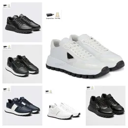 Fashion Mens Casual Shoes Design Prax 01 Sneakers Renylon Brushed Leather Nylon Mesh Brand Herr Skateboard Walking Runner Casual Outdoor Sports Shoe EU38-46