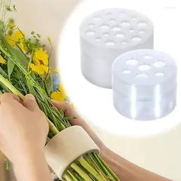 Vasos Spiral Ikebana Stem Flower Solder para vaso casa conveniente