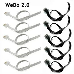 Alben 520 Stück The Wedo 2.0 Crystal Connector Cable Fit für 45300 WEDO 2.0 Bausteine Klassische Robotikausbildung DIY -Spielzeuge
