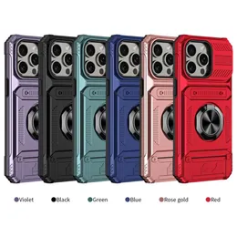 2024 Новый стиль Geili Shock -Reseange Hybrid Gupged Kicksder Holder Stand Case для iPhone 15 Pro Max 14 13 Series Series Protective Drop Cover