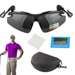 屋外のアイウェア偏光釣り眼鏡ハットバイザースポーツクリップキャップは、ハイキングゴルフのためのサングラスにクリップをクリップします