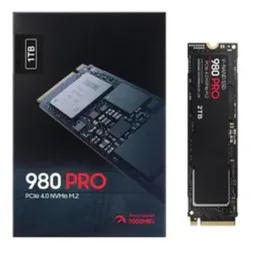 Samsun - 980 Pro 1Tb Wewnętrzne gry SSD PCIE Gen 4 x4 NVME NTERNAL GAMING