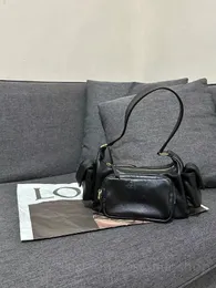 Wysokiej jakości designerska torba mui torba pod pachami skórzana słodka fajna skórzana torebka torebka z ciemnym multi -kieszeniowym projektem dla kobiet z pikantnymi dziewczynami