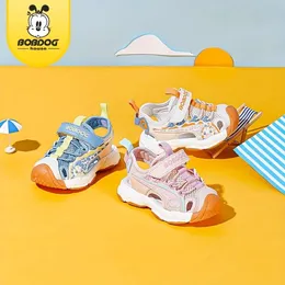 Bobdog House Fashion Design unissex infantil sandálias respiráveis e respiráveis para sapatos de água de praia duráveis para as atividades ao ar livre do menino BJ22656