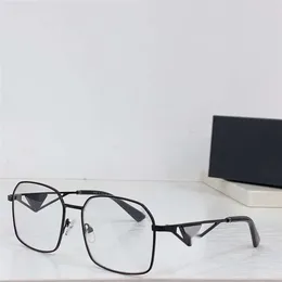Novos óculos de sol quadrados de design de moda A51s Quadro de metal clássico simples e popular estilo versátil Outdoor UV400 Protection Eyewear Paty AA