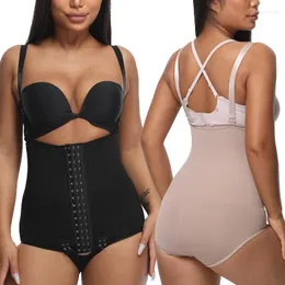 Women's Shapers Fajas Colombianas Abdomen Female Reducing Girdles Waist Trainer Flat Stomach For Slim Tummy Control Body Shaper Women