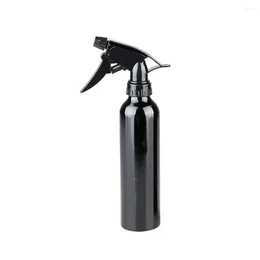 Bottiglie di stoccaggio 250 ml in alluminio nero spruzzo in lega spray per salone vuoto spruzzatore ricaricabile pianta multifunzionale