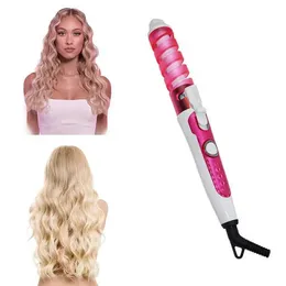 Curling Irons benutzerfreundlich Vollautomatisch Spiral Curler Color Home Travel Hair Salon Tragbares Curling -Werkzeug Q240506