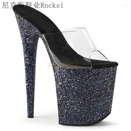 サンダルrncksi 20cmハイヒールパークJung SUバッグルートスタイルのフットパッドレザーノンスリップドレス高女性の靴