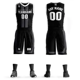 Cusatomized mens youth blank basketball Jersey Sets shirt and shorts custom your own logo uniforms design on line 222k