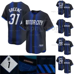 Miguel Cabrera 2024 City Connect Jersey '' Tigers '' Riley 31 Greene Mark 21 Canha Wenceel 46 Perez Spencer 20 Torkelson Andy 77 Ibanez Javier 28 Baez Baseball Jersey