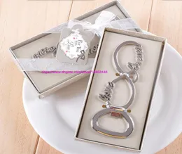 50pcs Silver Forever Love Letter Bottle Opener Openers Favors And Gifts Wedding Party Souvenirs Gift For Guests Ship6322592