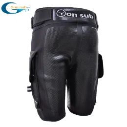 Suits Yonsub Scuba Diving Shorts with Pocket 3mm Neoprene Tech Shorts Wetsuits Spearfishing Surfing Shorts Canoeing Kayaking Shorts