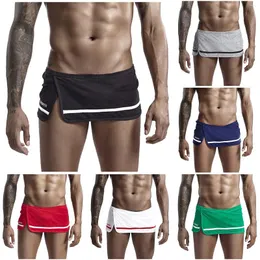 MUITAS PONTAS Mens toalhas soltas Toalha íntima esportes domésticos Curtos de corrida calça de cor sólida Fashion Boys 'calcinha japonesa homem japonês