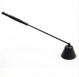 Candle Snuffer Tube Shaped Candles Wick Trimmer Cover Hand Tool Candlesnuffers Snuffers Accessory with Long Handle Matte Black8967597