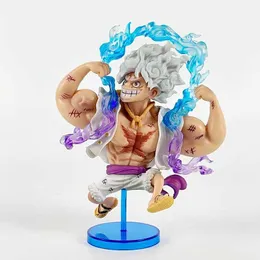 Action Toy Figures 14cm Anime One Piece Luffy Gear 5 Figures Hercules Sun God Nika Statue Anime Figurine Pvc Model Doll Collection Toy Gift Kids