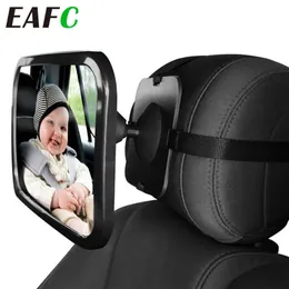 Baby Car Mirror Adjustable Car Back Seat Rearview Facing Headrest Mount Child Kids Infant Baby Safety Monitor Accessories 240506