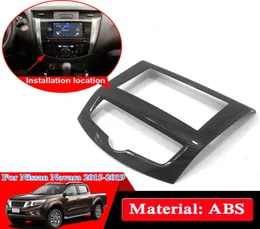 Auto Styling ABS -Chrom für Nissan NP300 Navara D23 20172019 Auto im Navigationsrahmen Sequader Dekoration Cover Auto Accessoires6891328