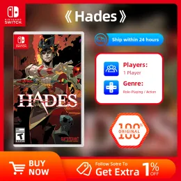 Affärer Nintendo Switch Game -erbjudanden Hades Stander Edition Games Cartridge Physical Card Support TV TABLEDOP HandHeld Mode