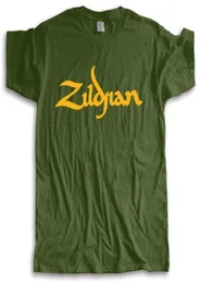 MEN039S THIRTS MEN ONECK T -Shirt Marke T -Shirt Black Zildjian Cymbals Schlagzeuger Giutar Music Turkish HipHop Simple Splic5170588