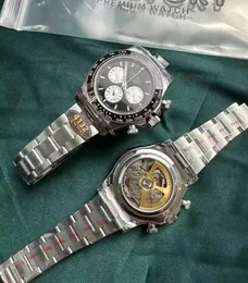 4132 transparente automatische Bewegung MAMER Sehen Sie Chronograph 126529 Armbandwatch 126529LN Paul Newman 100 Jubiläum 24 Stunden von Le Mans Ausdauer Rennmotorsports