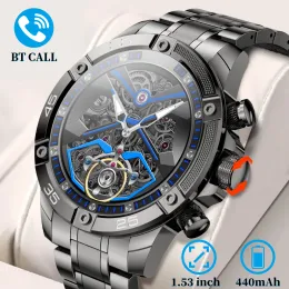Uhren 2024 Neue Männer Bluetooth Smart Call Watch Single Core Dual -Modus One -Klick -Verbindung Offline -Zahlung Smart Electronic Watch