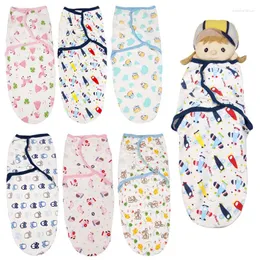 Blankets Cotton Baby Swaddle Wrap Blanket 0-3 Months Born Infants Envelop Sleep Bag Sleepsack Mantas Para KF101