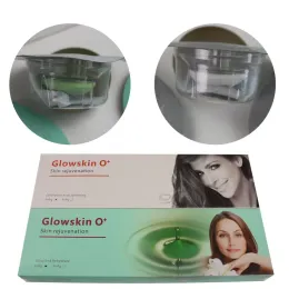 Glowskin O+ Oxygen Kit Gel Small Bubble Oxygen Pods Facial Canning Glashling Gel and Exfoliation Gel for Co2 Bubble Facial Machine