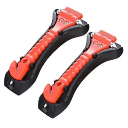 Safety Cutter Car Auto grossist säkerhetsbälte Survival Kit Window Punch Breaker Hammer Tool for Rescue Disaster Emergency Escape 19*7.36cm