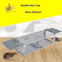 Traps Factory Warehouse Enterprise Factory Mousetrap Zwei Tür kontinuierliche Ratte Repelling Mausjagd Mäuse Killer